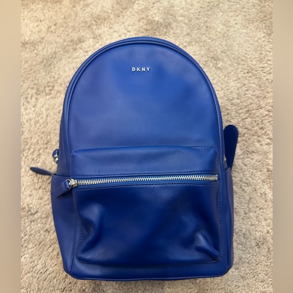 dkny nappa leather mini backpack Abby | Fashion Backpack made in a soft coated fabric DKNY-Black & White Logo Backpack